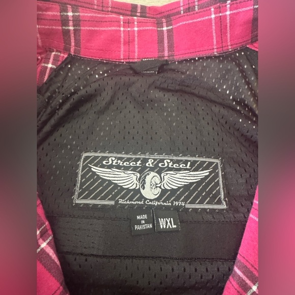Street & Steel woman’s Motorcycle Jacket 🏍️ 💕 - Picture 2 of 12